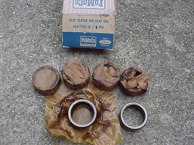 6 nos ford rear clutch gear bearing ford mercury 1955 1956 1957 1958 1959 1960