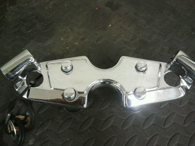 99/07 suzuki gsx-r 1300 chrome top tripple tree