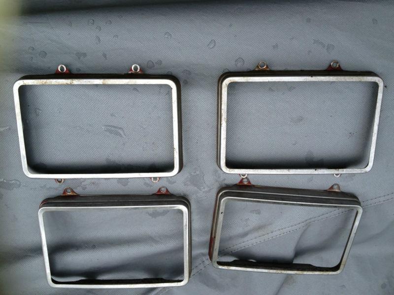 1979 firebird trans am light bezels