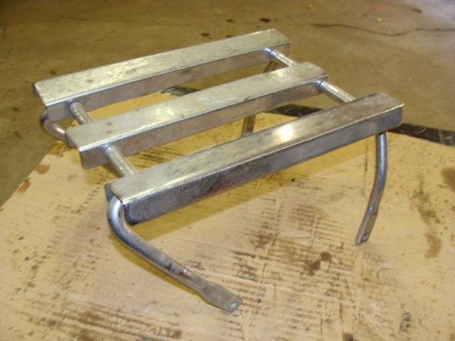 ~ vintage harley shovelhead fl flh panhead rear luggage rack