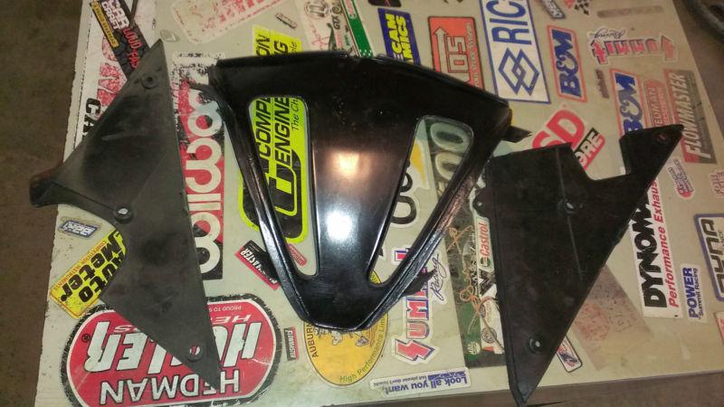 2002 01 02 03 suzuki gsxr750 gsx-r 750 gsxr 750 lower center v fairing cowl new!