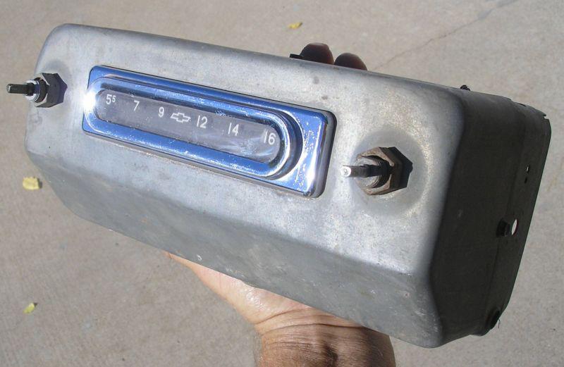 55 56 57 58 59 chevy truck original radio cameo 1955 1956 1957 1958 1959 