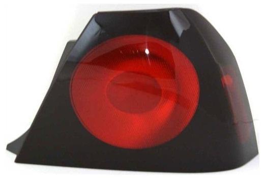 Tail light brake lamp rear lens & housing passenger's right side rh