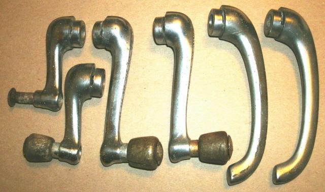 Door handles,interior,1937 oldsmobile,olds,gm,used,need restored, fit all models