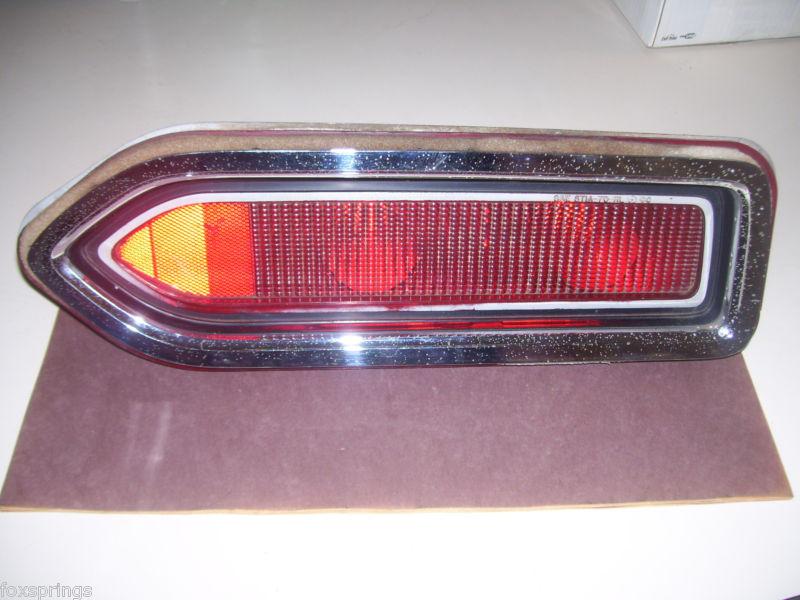 1970 plymouth satellite/belvedere left tail light assy - 70-rl - 3403244 - pl76