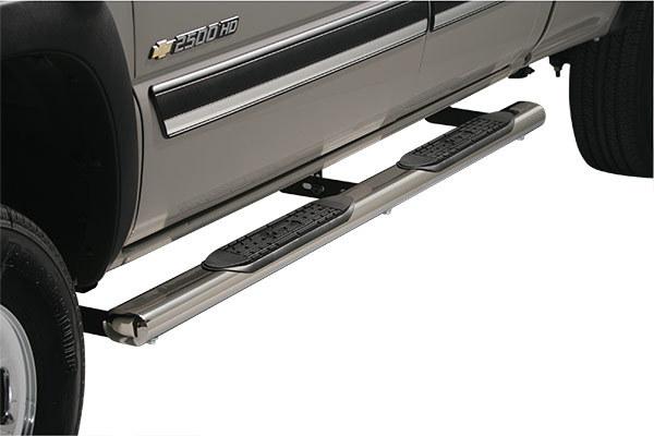 Silverado ici 4" oval cab length nerf bars - bovl88ch