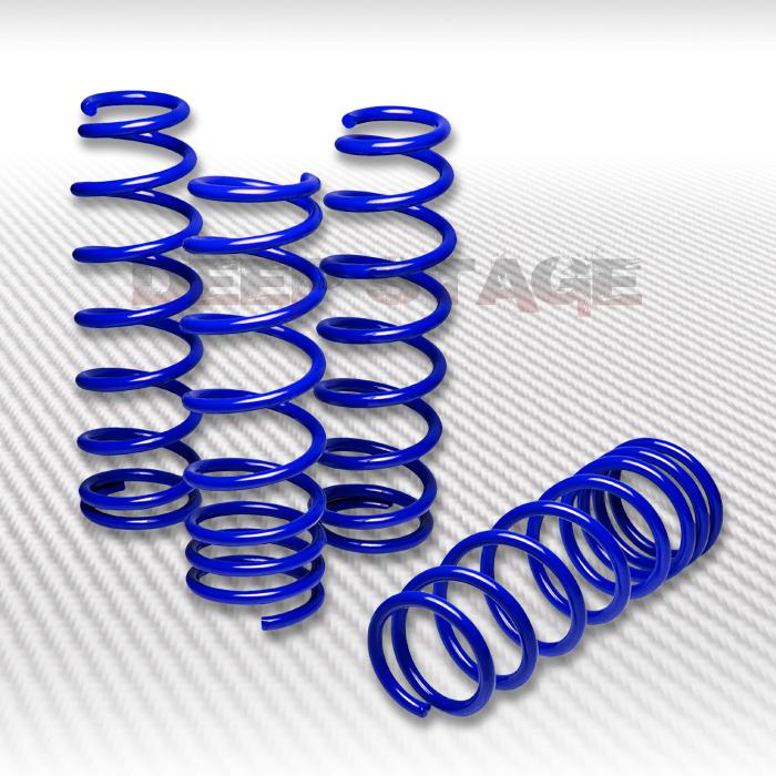 1.5"drop sport suspension lowering spring 06-10 dodge charger/chrysler 300 blue