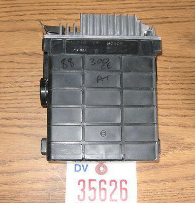 Mercedes 300e 300se 300sel 89 engine computer module 1989