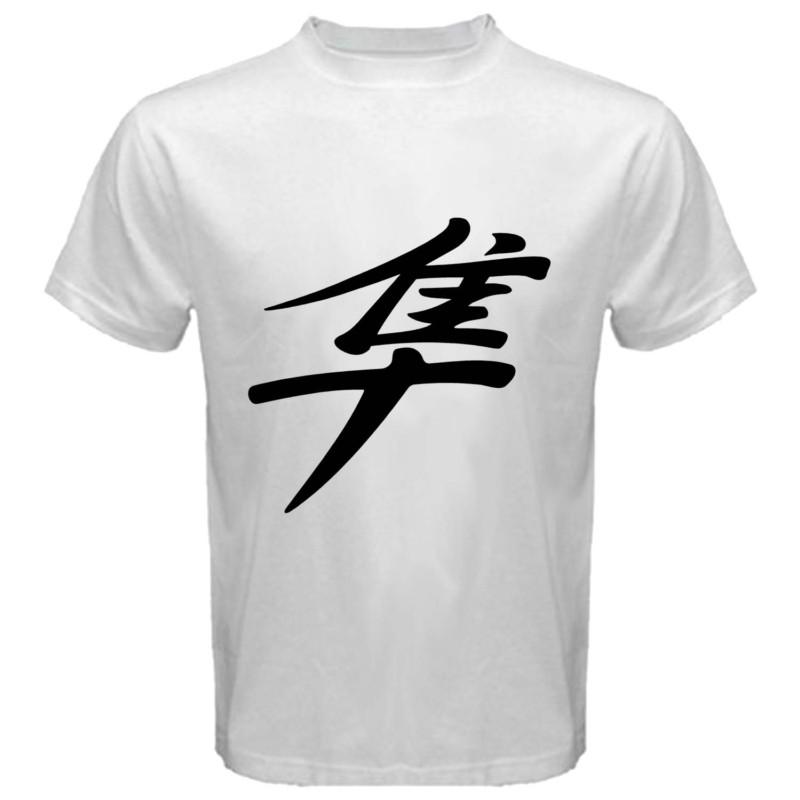 Suzuki hayabusa kanji logo custom white t-shirt s m l xl size