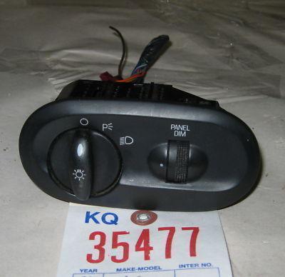 Ford 99 taurus headlight/headlamp switch black 1999