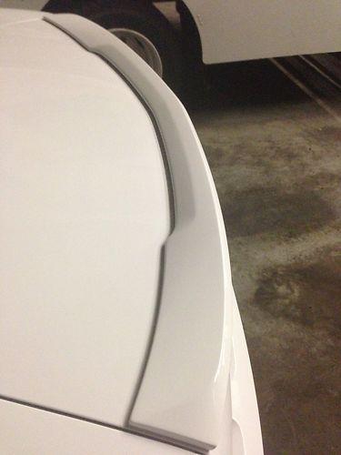 2010-2013  chevy camaro factory oem coupe rear spoiler wing  white