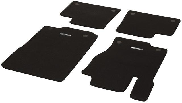 Genuine oem mercedes benz m gl class ml w166  black carpeted floor mats 