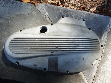 Harley davidson 1967-1970 sportster xlch aluminum outer primary kick start