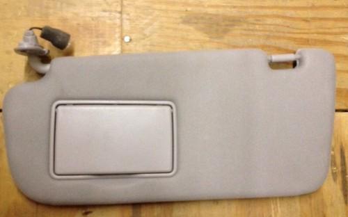 2006 2007 2008 kia optima lh driver side sun visor gray in color 852012g250qw