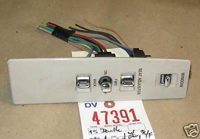 Cadillac 95 deville power window switch right frt 1995