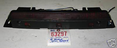 Cadillac 86 87 88 89 deville upper/high brake light 1986 1987 1988 1989