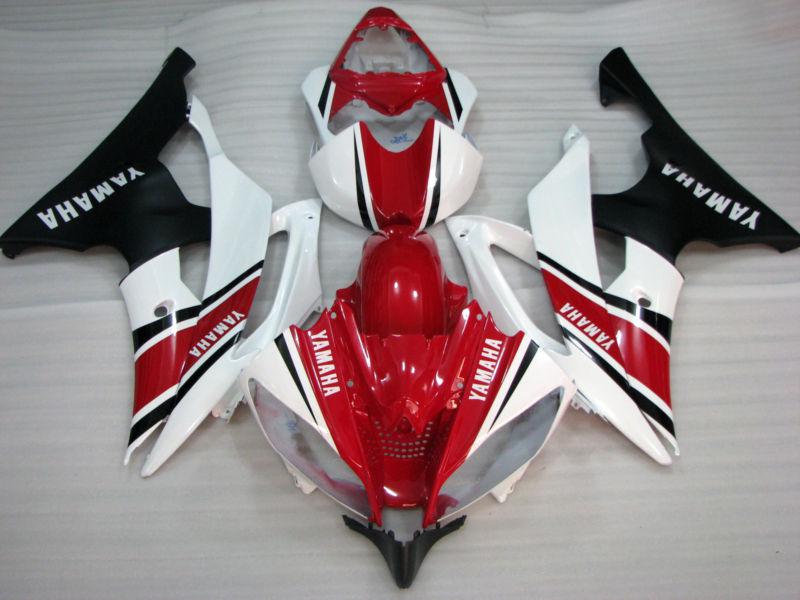 Fairing set for yamaha 08-12 r6 yzf 09 10 11 yzfr6 injection mold plastic kit 27