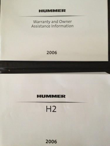 Hummer h2 2006 books