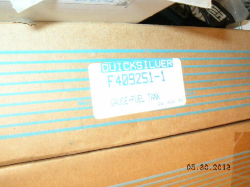 New oem mercury force fuel tank gauge  #f409251-1    1974-1995