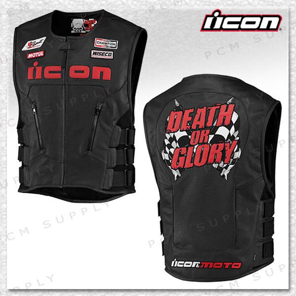 Icon regulator death or glory vest 2x/3x -free ship