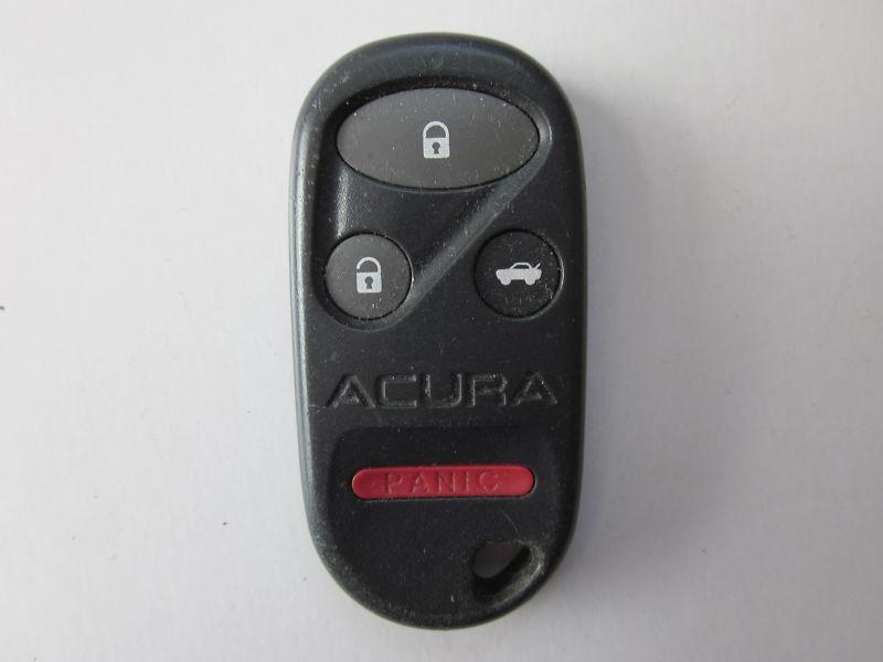 Oem 2001 acura cl keyless remote  e4eg8d-443h-a memory 2 / 4 button