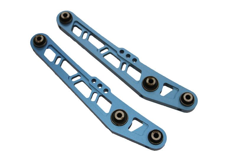 Buy NEW DESIGN BLUE ALUMINUM SIDE REAR LOWER CONTROL ARM SUSPENSION EG