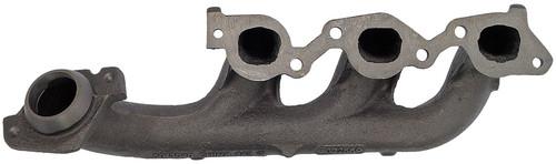 Exhaust manifold left; cast mid size platinum# 1390432