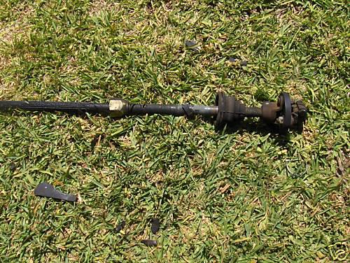 Bmw 630 or  633 or 635  steering rack shaft