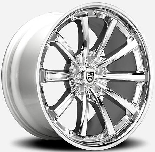 24" lexani cvx-55 wheel set 24x10 chrome lexani cvx55 5 & 6 lug rwd rims