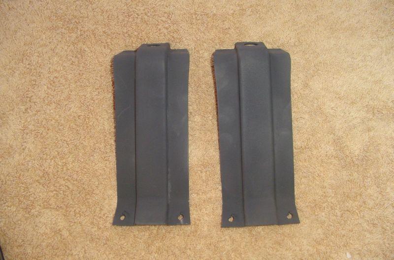 57 chevy chevrolet front fender brackets at wheel house - pair