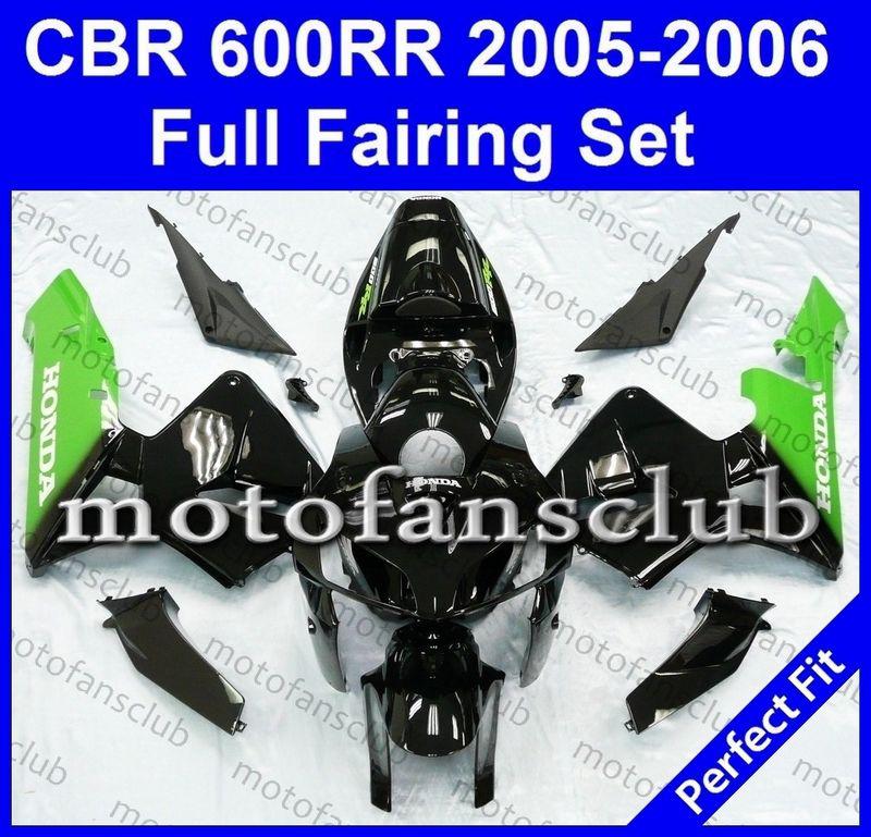 Fit honda cbr600rr 05 06 cbr 600 rr 2005 2006 fairing kit bodywork #56 b