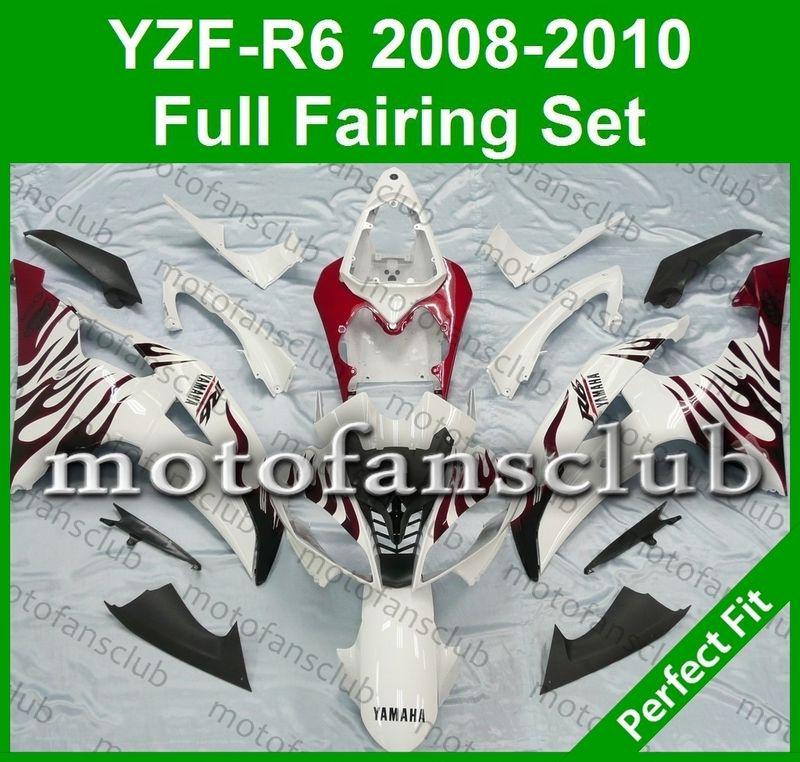 Fit yamaha yzf r6 08 09 10 yzfr6 2008 2009 2010 600 fairing bodywork #06 b