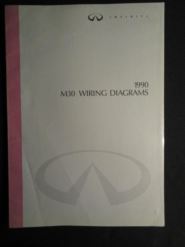 1990 infiniti m30 electrical wiring diagrams service manual m 30