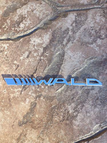 Used wald emblem mercedes, lexus, bmw, maserati, porsche