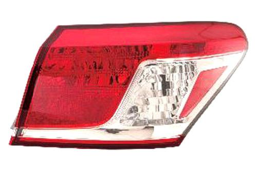 Replace lx2805104 - lexus es rear passenger side outer tail light lens housing