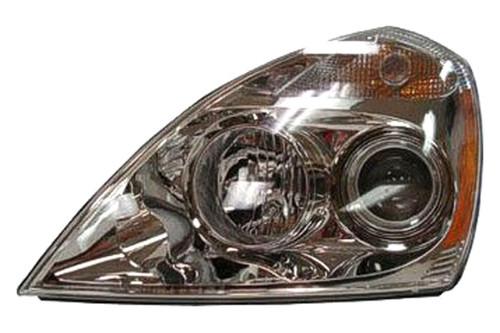 Replace ki2502120 - 06-07 fits kia sedona front lh headlight assembly