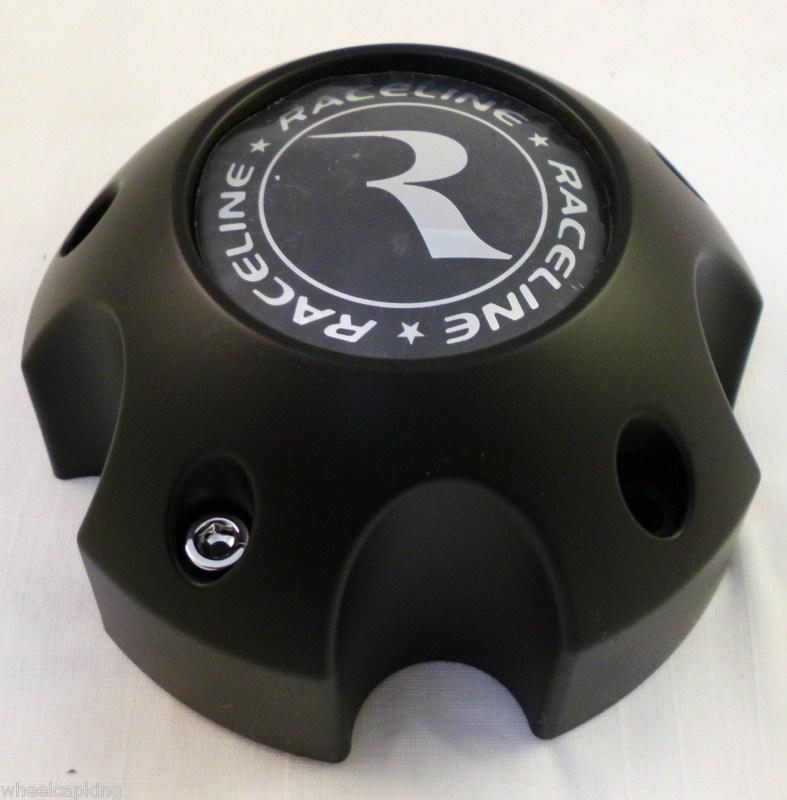 Raceline wheels flat black custom wheel center cap caps # 311160 new!