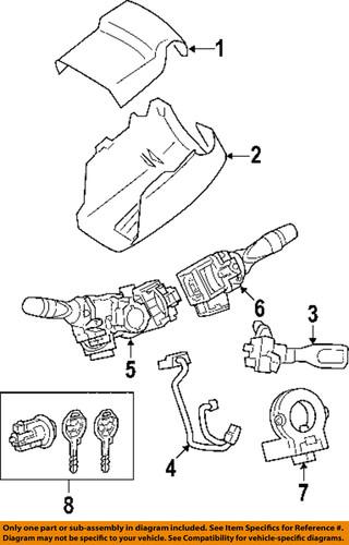 Toyota oem 8414006401 switch, multi-function/combination/combination switch