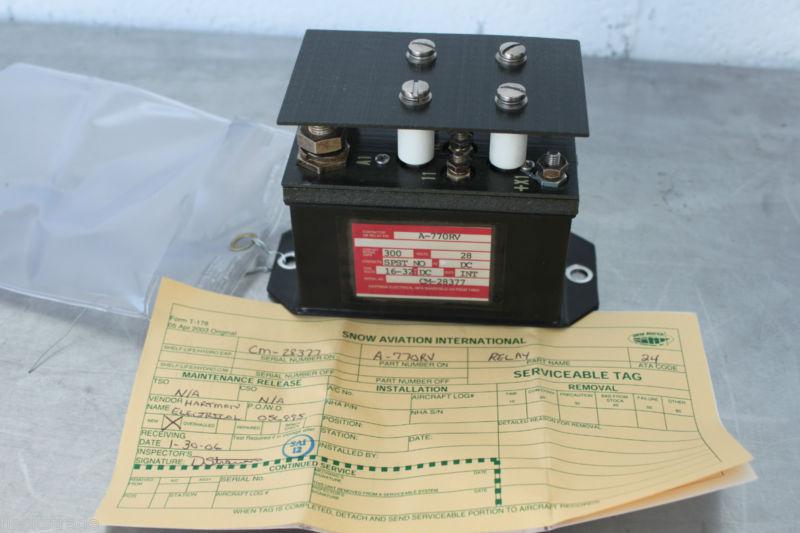 Hercules c-130 hartman electrical a-770rv relay #3