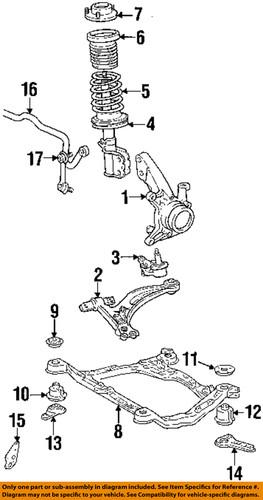 Toyota oem 4882033010 sway bar link/suspension stabilizer bar link