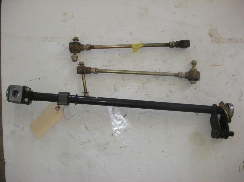 2008 polaris trailblazer 330 steering stem,stem shafts with tie rods bar clamp