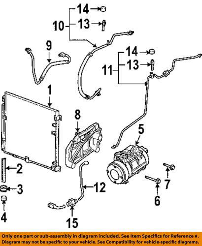 Cadillac gm oem 88958089 a/c refrigerant pressure switch