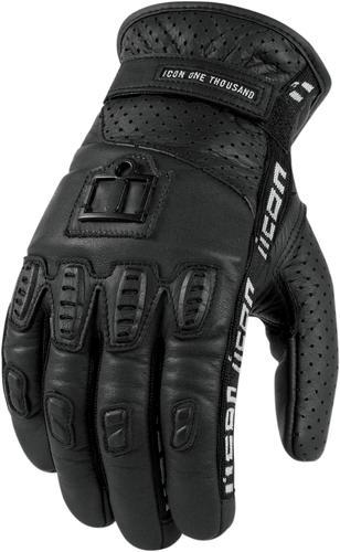 Icon one thousand turnbuckle motorcycle glove black size xxxx-large