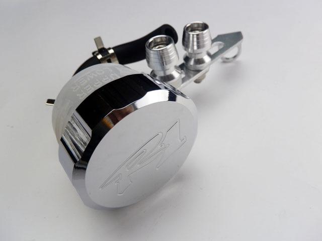 Chrome front brake fluid cap w/ tank for 1998-2012 yamaha yzf r1 yzf-r1