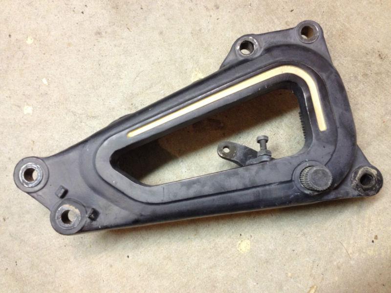 1983 yamaha virago xv750 midnight right foot peg bracket exhaust 