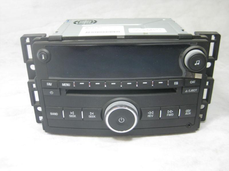 07-09 chevrolet cobalt pontiac g5 radio cd player