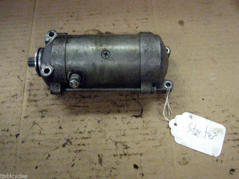 Vintage 1984 200 twin honda motorcycle motor starter 6 volt very rare!