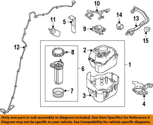 Ford oem au5z5k204a emission-filler cap