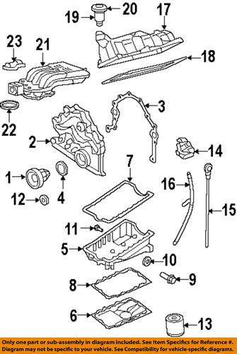 Ford oem 5l2z-9461-aa intake manifold gasket/engine intake manifold gasket