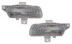 Corner light lamp lens & housing pair set (driver & passenger side, qty 2)